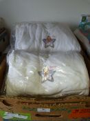 Box Containing Four Mixed Packs of Barbie Pajamas Sizes: 3-4 and 4-5