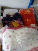 Box Containing Twenty Pairs of Mixed Children's Pajamas
