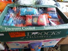 Box Containing Approximately 50x Three Packs of Action Man Boy's Briefs Size: 5-6 and 7-8 Years