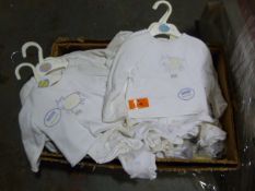 Box Containing 16 Two Piece Baby Outfits Size: 3 Months