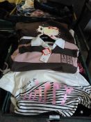 Box Containing Approximately Twenty Seven Mixed Tops