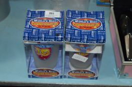 Two 18th Birthday Gift Mugs