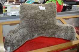 *Sherpa Bed Rest Cushion