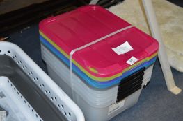 *Iris 15L Storage Boxes 5pk
