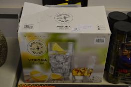 *Bormioli Verona Glasses 16pce