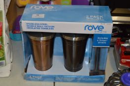 *Rove Vacuum Insulated Tumblers 2pk
