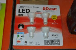 *Feit GU10 Dimmable Light Bulbs 4pk
