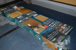 *Two Packs of Laminate Flooring Oak
