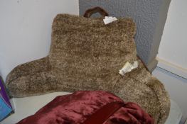 *Sherpa Bed Rest Cushion