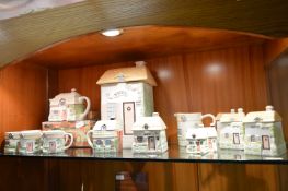 Cottage Ware Tea Set, Kitchen Storage Jars, Mug, Breadbin, etc.