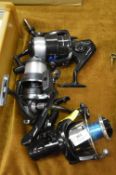 Three Fixed Spool Beach Fishing Reels