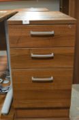 *Three Drawer Filing Cabinet