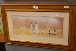 Framed Print Edwardian Family 