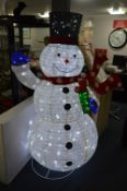 *Pop-Up LED Snowman 72