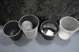 *Two Wire Mesh and Three Plastic Waste Bin