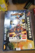 Warhammer 40,000 Game and Lego Lava Dragon
