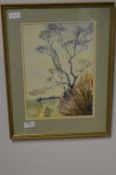 Framed Watercolour 