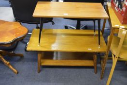 Two Teak Coffee Tables