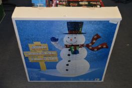 *Pop-Up LED Snowman 72
