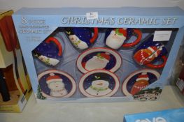 *Christmas Mugs and Plates 8pce