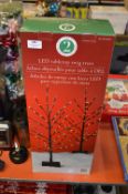 *LED Tabletop Twig Trees