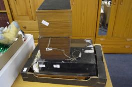 Record Player Turntable with Speakers