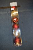 *Shatter Resistant Christmas Baubles 6pk