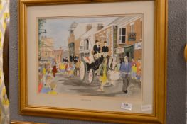 Framed Watercolour 