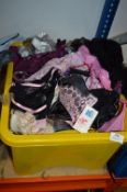 Box Containing New Ladies Lingerie (Various Design