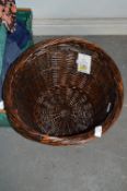 Circular Log Basket