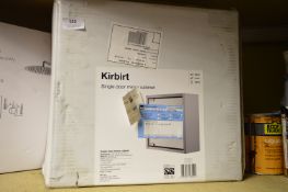 *Kirbirt Single Door Mirrored Cabinet