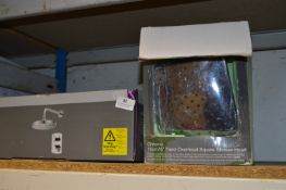 *Two Cooke & Lewis Contemporary Style Shower Heads