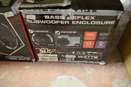 *Vibe 1200W Bass Reflex Subwoofer