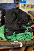 Box of Six Assorted Waterproof and Faux Leather Jackets