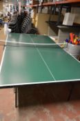 Butterfly Rollaway Table Tennis Table