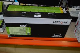 Lexmark 502 Toner Cartridge (Black)
