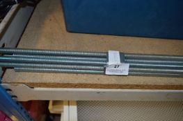 Ten Lengths of 1200xM8 Threaded Bar