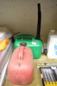Two Fuel Cans