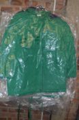 *Three Emerald Green and Navy Jackets (Assorted Sizes)