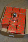 *Four Boxes Containing Twelve Chrome Christmas Tree Bells