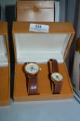 *Five Ladies & Gents Wristwatch Sets
