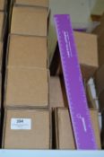 *Ten Packs Containing 50 30cm Biodegradable Rulers