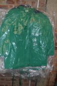 *Three Emerald Green and Navy Jackets (Assorted Sizes)