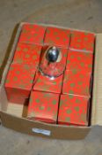 *Four Boxes Containing Twelve Chrome Christmas Tree Bells