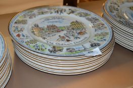 *10 Oldham Chronicle 150th Anniversary Commemorative Bone China Plates
