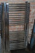 *Two Chrome Towel Rails 450x1000