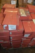 *Fifty Boxes of Brown Rosemary Listello Ceramic Tiles
