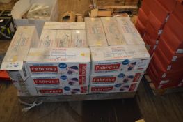 *Twenty Eight Boxes of 80 Fabresa Spanish Wall Tiles (Orange) 15x15cm