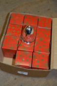 *Four Boxes Containing Twelve Chrome Christmas Tree Bells