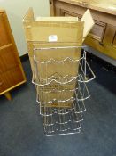 Chrome Fifteen Bottle Wine Rack